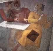 Michelangelo Buonarroti Punishment of Haman Spain oil painting artist